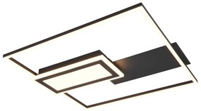 Φωτιστικό Οροφής Reality Lighting -RL SPIRO R67862932 Μαύρο Ματ (Black Mat) 2700 - 6500K