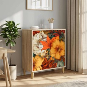 vidaXL Πλαϊνό γραφείο GENNEP Sonoma 69 x 33 x 75 εκ.