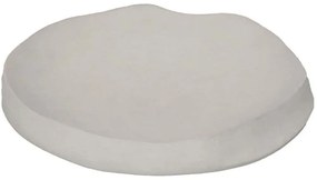 Διακοσμητικός Δίσκος Finton 032548 34x32x7cm White Αλουμίνιο