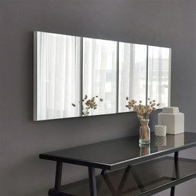Stewehome Καθρέφτης Τοίχου με Λευκή Πλάτη 40x2.2x120 cm