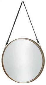 Καθρέπτης Τοίχου Colgar 11-0431 D60cm Black Metal, Glass