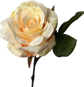 Τεχνητό Λουλούδι Εκρού – Σομόν 25,5cm 4173yc/cr608