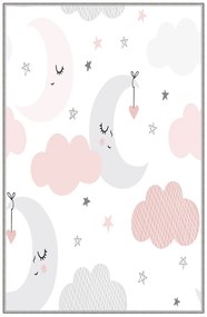 Χαλί Hmnt184 559HFT1652 White-Multi Conceptum Hypnose 140X220 cm