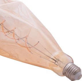ΛΑΜΠΤΗΡΑΣ LED FILAMENT 8W E27 3000K GOLD COLOR DIMMABLE HM4058