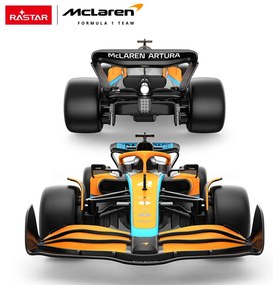 ΤΗΛΕΚΑΤΕΥΘΥΝΟΜΕΝΟ RASTAR MCLAREN F1 MCL36 1:18 ΠΟΡΤΟΚΑΛΙ
