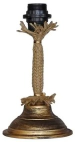 Σώμα Επιτραπέζιου Φωτιστικού-Πορτατίφ TLB-04 ROPE Heronia 09-0068 Μπρονζέ