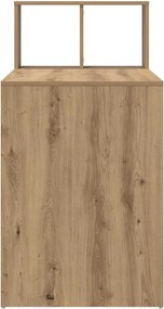 vidaXL Γραφείο Artisan Oak 108 x 55 x 103.5 εκ. Επεξεργασμένο ξύλο