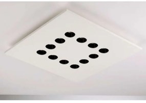 Φωτιστικό Οροφής - Πλαφονιέρα Xico LED-XICO-50X50 12x3W Led 50x50x4,7cm White Intec Plaster
