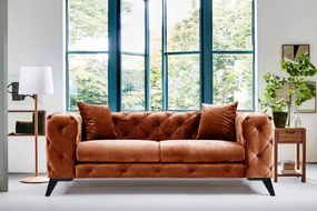 2-Seat Sofa Como - Orange Orange