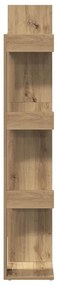 vidaXL Ντουλάπι βιβλίων Artisan Oak 86x25,5x140 cm Ξύλο μηχανής