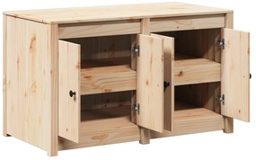 vidaXL Ντουλάπι Εξωτερικής Κουζίνας 106x55x64 εκ. Μασίφ Ξύλο Πεύκου