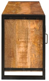 vidaXL Ντουλάπι TV Καστανό 120 x 30 x 50 cm Στερεό τραχύ ξύλο μάνγκο