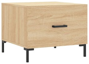 vidaXL Τραπεζάκια Σαλονιού 2 τεμ Sonoma Δρυς 50x50x40 εκ Επεξ. Ξύλο