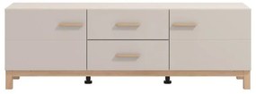 Έπιπλο τηλεόρασης ESSEX 154 3K2F2V Cashmere 154x42x51εκ. 154x42x51 εκ.