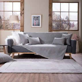 Ριχτάρι Michigan 11 Light Grey Teoran Armchair 180x150cm Βαμβάκι-Ακρυλικό