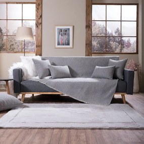 Ριχτάρι Michigan 11 Light Grey Teoran Πολυθρόνα 180x150cm Cotton-Acrylic