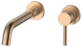 KARAG  ARTEMIS Μπαταρία νιπτήρος εντοιχισμού ARTEMIS Rose Gold 911-P KARAG KARAG-5206836664729