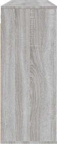 vidaXL Ντουλάπι Τοίχου Γκρι Sonoma 80x33x80 εκ. Επεξεργασμένο Ξύλο