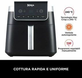 Φριτέζα με Αέρα NINJA Γκρι 6,2 L