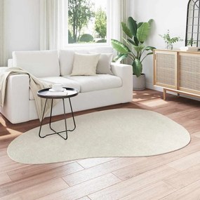 vidaXL Χαλιά χώρου HUARTE Κρεμ 140 x 200 cm Πολυεστέρας