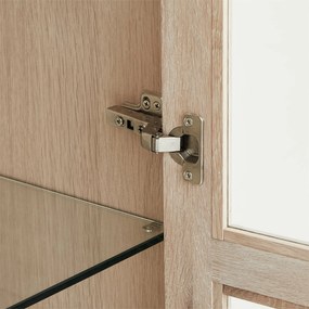 Nyborg Display Cabinet White Oil