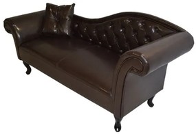 ΑΝΑΚΛΙΝΔΡΟ T.CHESTERFIELD NIOVI HM3008.01PU ΣΚ.ΚΑΦΕ ΔΕΞΙ ΜΠΡΑΤΣΟ 189x61x84Yεκ. - HM3008.01