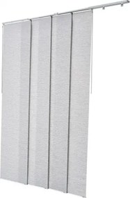 VEVOR Panel Track Blinds Extendable Track 116 cm to 218 cm W Trimmable Gray