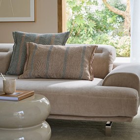 Μαξιλαροθήκη από ριγέ λινό, Virel