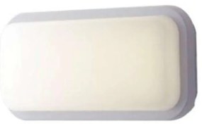 Φωτιστικό Τοίχου - Απλίκα Shelly LED-SHELLY-Q-S BCO 15W Led 23,6x11,6x6,8cm White Intec