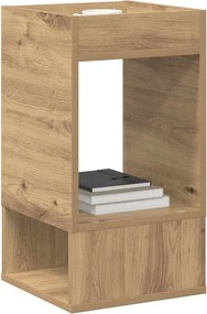 vidaXL End Table Artisan Oak 30 x 30 x 56 εκ. Επεξεργασμένο Ξύλο