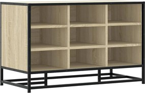 Πάγκος παπουτσιών vidaXL Sonoma Oak 84x40x53,5 cm