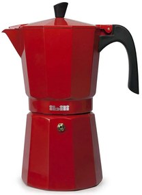 Καφετιέρα Espresso 3Cups Bahia 612303 Red Ibili Αλουμίνιο