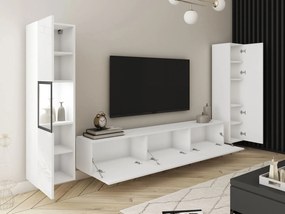 Σύνθεση σαλονιού Berlin III-Λευκό