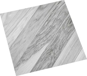 vidaXL Πλάκες Δαπέδου 55 pcs Γκρι 5,11 τ.μ. PVC