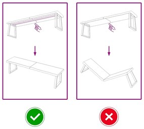 vidaXL Πάγκος Μπάνιου Σκούρο Καφέ 160x40x(2-4) εκ. Επεξεργ. Μασίφ Ξύλο