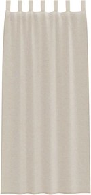 vidaXL Κουρτίνα βυσσινί 2 pcs Άμμος 245 x 140 εκ. Πολυεστέρας