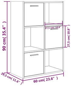 ΡΑΦΙΕΡΑ ΜΕ ΝΤΟΥΛΑΠΙΑ ΓΚΡΙ ΣΚΥΡΟΔΕΜ. 60X29,5X90 ΕΚ. ΜΟΡΙΟΣΑΝΙΔΑ 801138