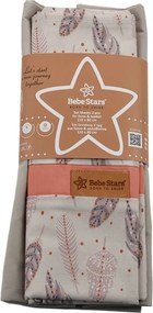 Σεντόνια Λίκνου (Σετ) Bebe Stars Boho 307-313