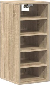 vidaXL Παπουτσοθήκες 2 τεμ. Sonoma Δρυς 31,5x35x70 εκ. από Επεξ. Ξύλο