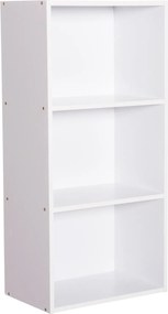 ΡΑΦΙΕΡΑ ΤΟΙΧΟΥ CUBICON HM9941.01 ΛΕΥΚΗ ΜΕΛΑΜΙΝΗ 38,5x23,5x80Υεκ.