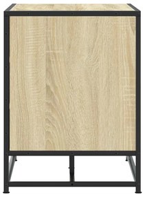 vidaXL Πάγκος παπουτσιών  Sonoma Oak 80x40x53,5 cm