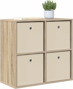 vidaXL Πλαϊνό γραφείο Δρύς Sonoma 68,5 x 32 x 67 εκ