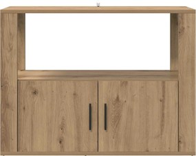 vidaXL Πλαϊνό γραφείο artisan δρυς 80 x 30 x 60 cm Επεξεργασμένο ξύλο