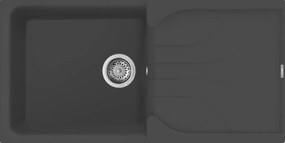 Elleci Ego 480 - Νεροχύτης Κουζίνας Γρανίτη 100x50 - ghisa