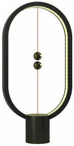 Levitation Lamp Επιτραπέζιο Διακοσμητικό Φωτιστικό LED Μαγνητικό με USB σε Μαύρο Χρώμα