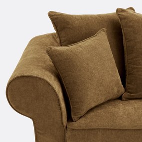 Καναπές από μελανζέ πολυεστέρα, υψηλής άνεσης, Adélia