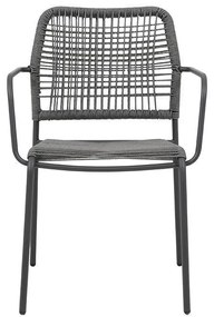 Καρέκλα Leana Fylliana Γκρί 56x59x80 εκ. 57x62x80 εκ.