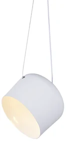 ΚΡΕΜΑΣΤΟ Φ/Σ 1ΧΕ27 ΛΕΥΚΟ ΜΕΤΑΛΛΙΚΟ Φ27ΧΗ120CM NOVA ACA OD8002WH