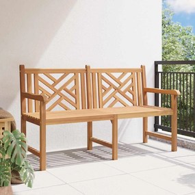 vidaXL Παγκάκι κήπου Καφέ 150 x 60 x 90 εκ Μασίφ ξύλο teak