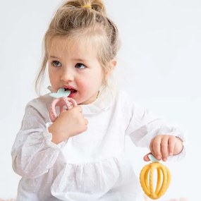 Μασητικό Σιλικόνης Saro Eco Friendly Fresh Fruit Pink